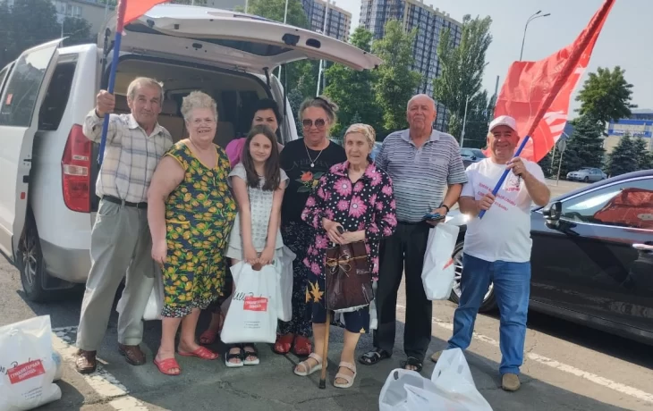 Кубанские коммунисты собрали очередной гуманитарный груз для жителей новых территорий России