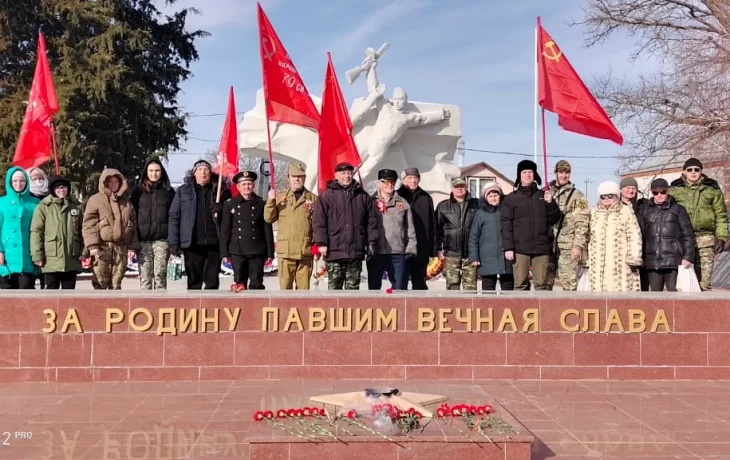 В Усть-Лабинске отметили День Советской Армии и Военно-Морского Флота