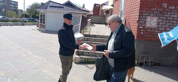 Раздача газет "Советская Кубань" - фото 4