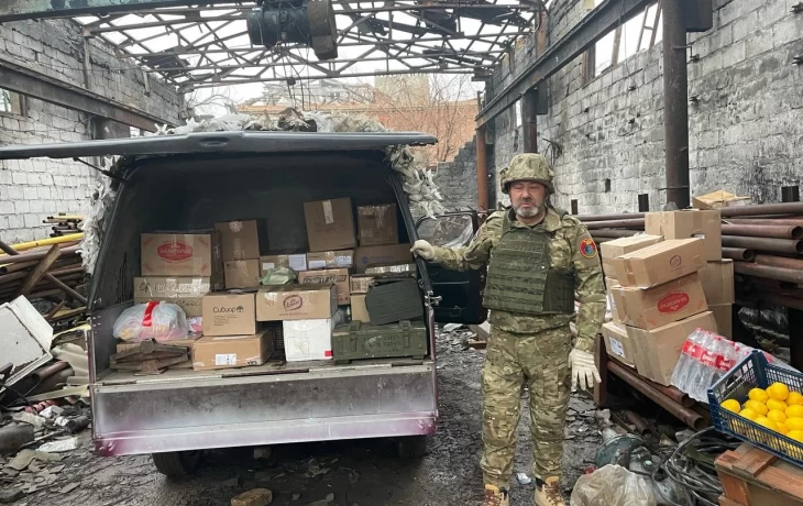 Краснодарский коммунист побывал в зоне СВО с гуманитарной миссией